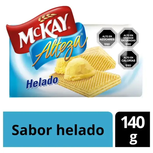 GALLETAS ALTEZA OBLEA HELADO 140G MCKAY