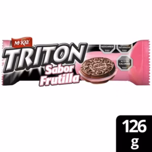 GALLETAS TRITON FRUTILLA 126G MCKAY