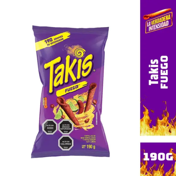 TAKIS FUEGO CH 190G