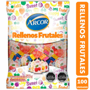 CAR SAQUITO FRUTAL 100 X 500GRS