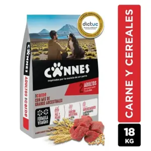 ALIMENTO CANNES 18KG CARNE