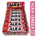 ALKA CEREZA DISPLAY 12 UNIDADES 348G
