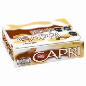 CAPRI ALMENDRA FONDANT BAR 24X30G