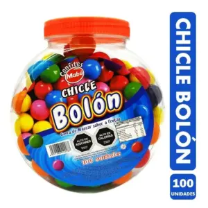 CHICLE BOLON 100 UNI MABU