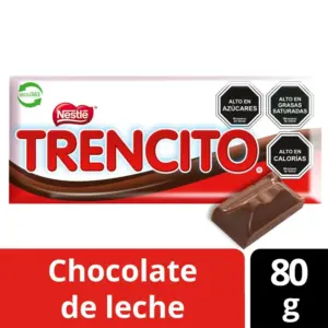 CHOCOLATE DE LECHE TRENCITO BARRA 21 X 80G