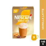 NESCAFE VAINILLA LATTE 8 X 18,5G