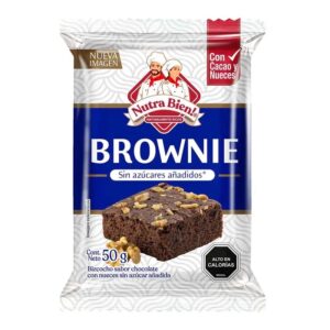 BROWNIE SIN AZUCAR 50G NUTRE BIEN