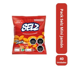 MINI SELZ JAMON 40 X 35 GRS