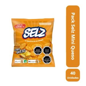 MINI SELZ QUESO 40 X 35 GRS